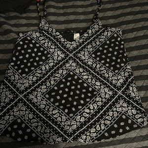 Paisley tank top
